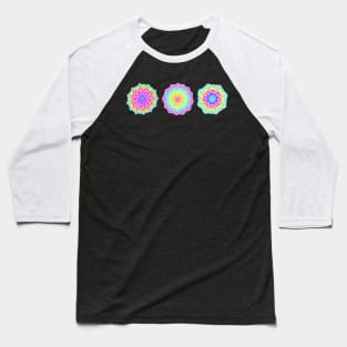 Psychedelic Summer Baseball T-Shirt